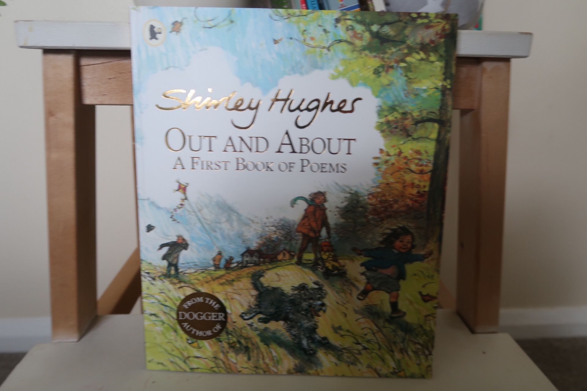 An out and about poem book for kids
