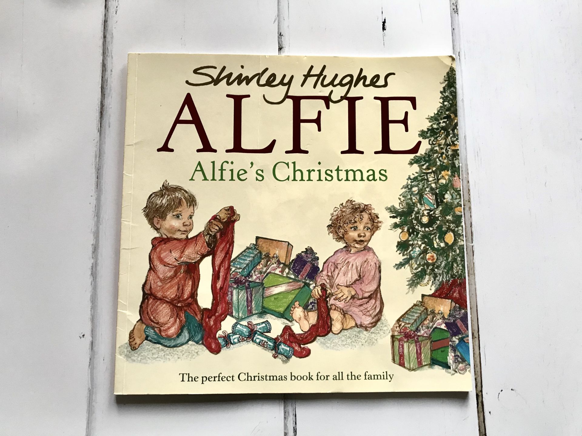 A Christmas storybook called Alfie's last Christmas