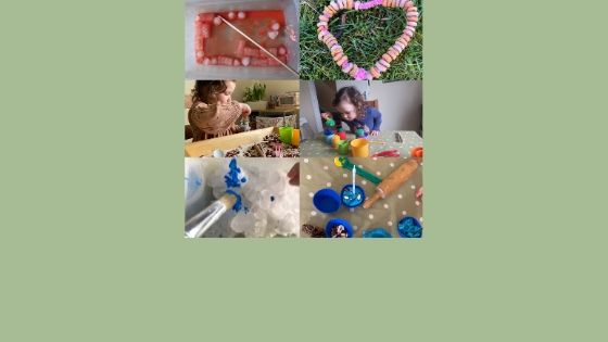 Easy indoor activities for preschoolers at home blog banner