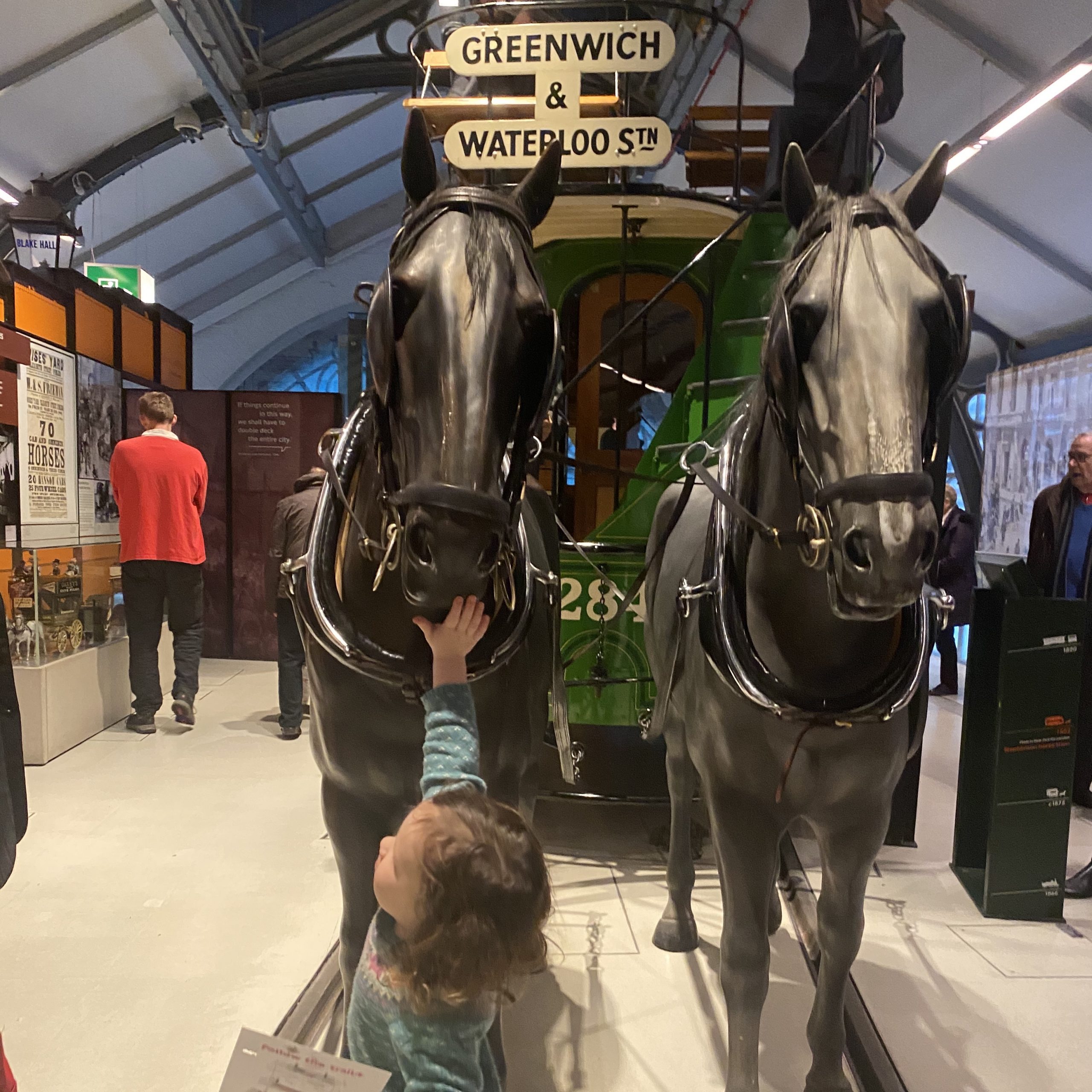 The London Transport Museum horse drawn tram