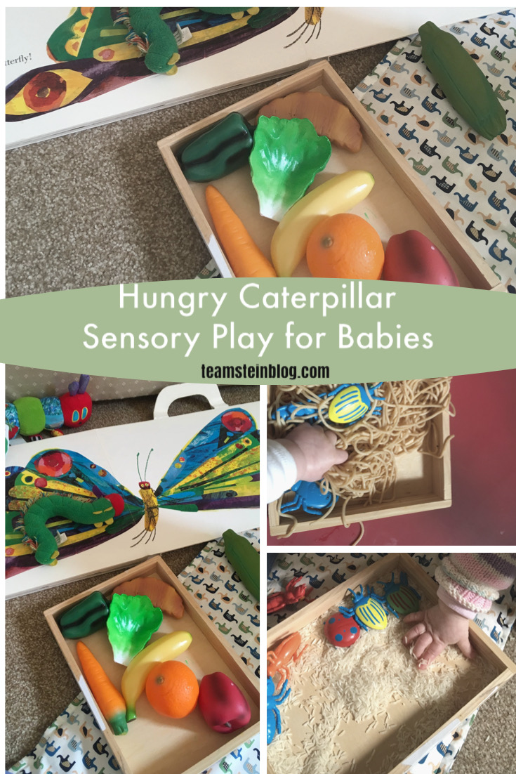 Hungry Caterpillar Sensory Play for Babies and Toddlers