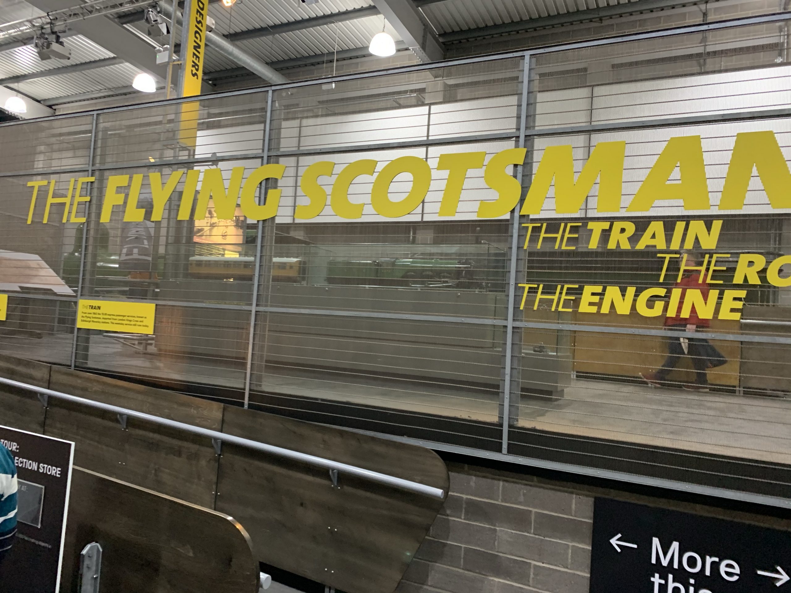 Flying Scotsman exhibition at the York Railway Museum