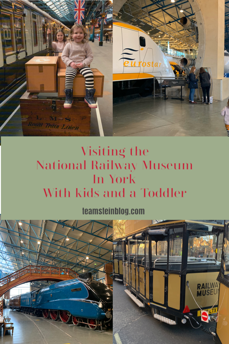 York National Railway Museum day out with kids