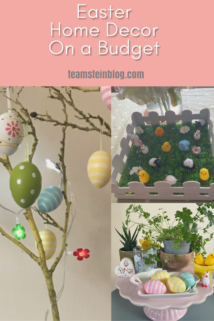 Easter Home decor on a budget 