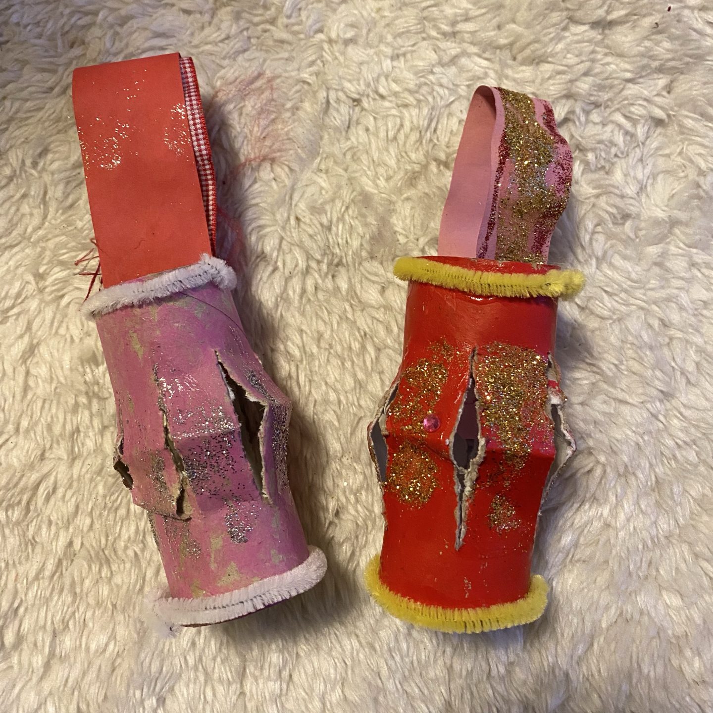 Home-made Chinese lanterns 