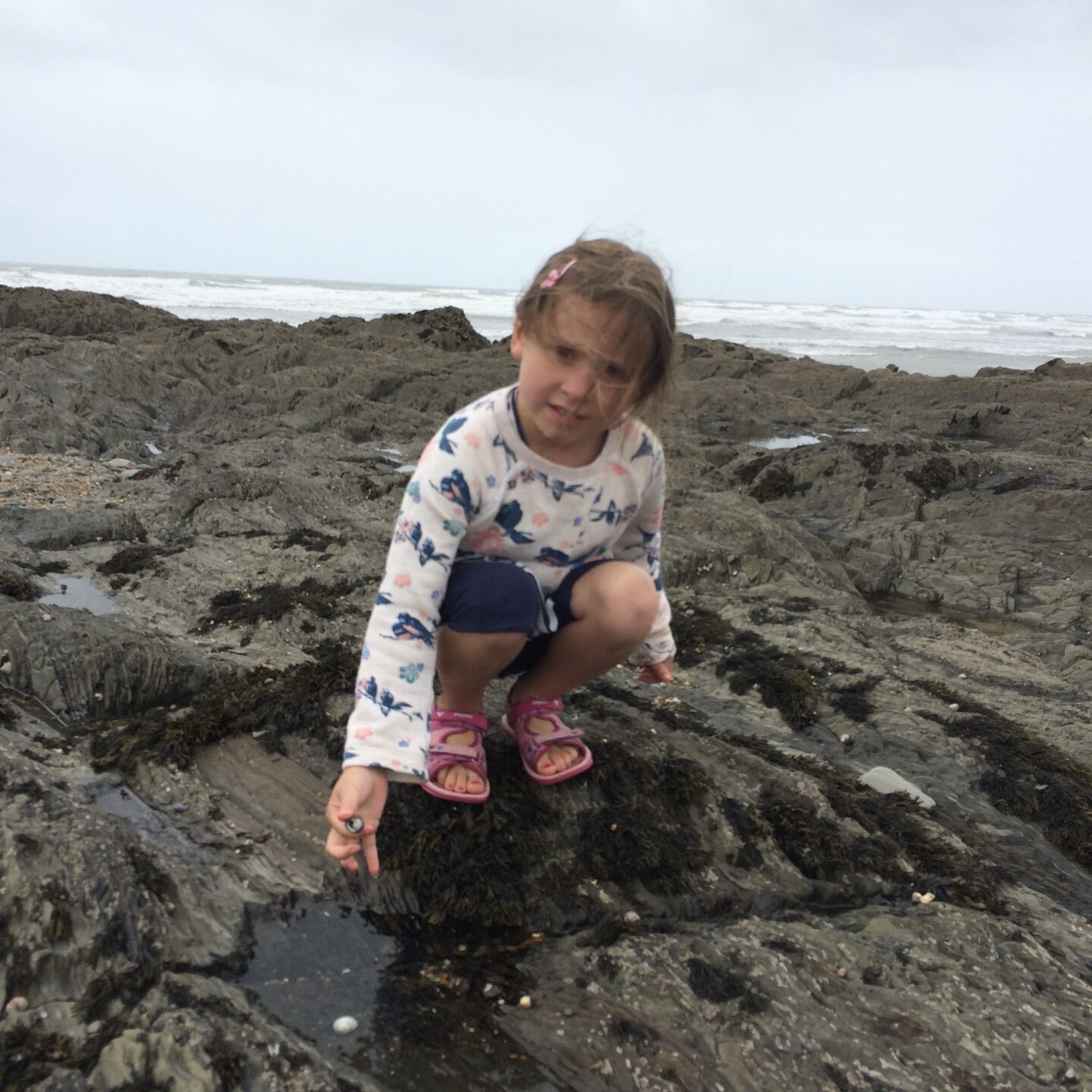 a child in a Rockpool 