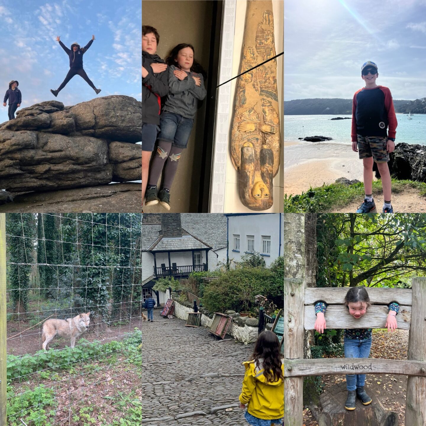 a selection of photos of things to do in Devon 